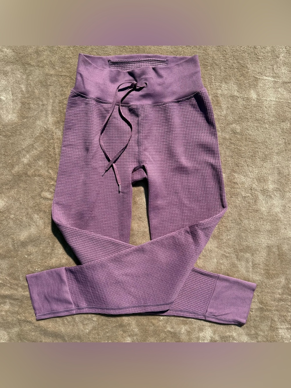 Victoria Secret PINK active waffle knit leggings